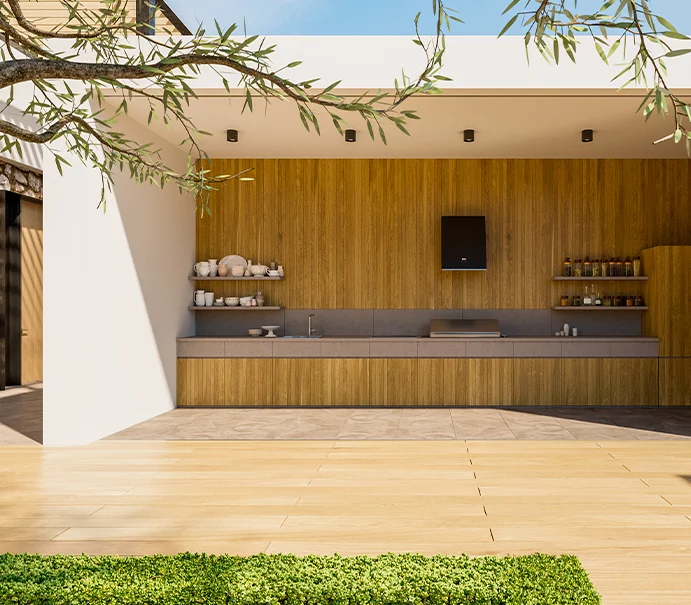 Custom Alfresco Cabinets