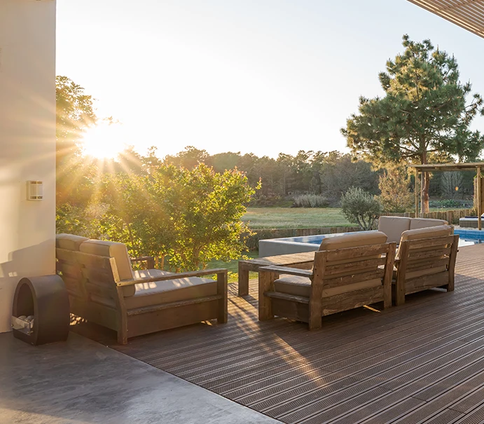 outdoor residential patio design