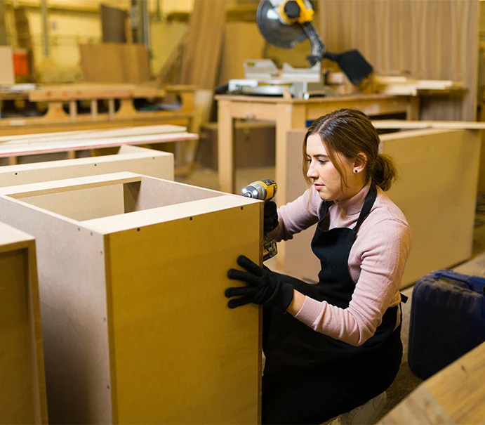 DIY Flat Pack Cabinets by DIY Interiors