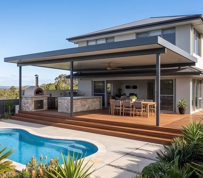 Flat Roof (patios perth​)