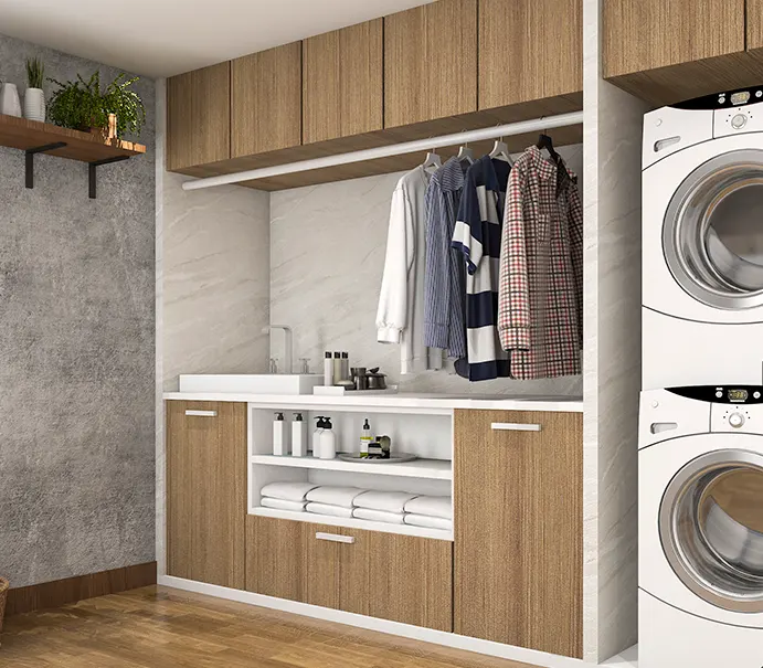 laundry cabinets